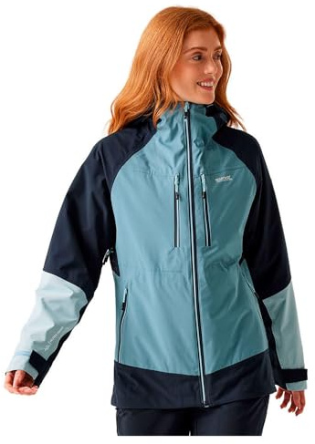 Regatta Carletta IX 3 in 1 Doppeljacke | Funktionsjacke für Damen mit getapten Nähten, Farbe:Blau, Größe:44