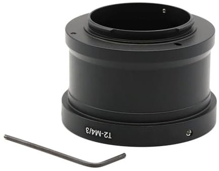 T2-M4/3 for T2 (M42x0,75) Montierung - Micro 4/3 Montierungsadapterring T2-MFT T-M4/3 T-MFT for G GX GF GH EM EP Serie for Teleskop