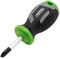Draper Pozi Soft Grip Screwdriver, PZ2 x 38mm - 13368 - Magnetic Tip, CRV Blade