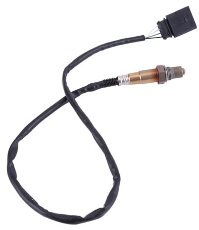 0258006257 Lambdasonde nach Kat für Go*lf 4 Bora 1J 1.4 16V 1.6 1.8T 2.0 Lambdasonde Diagnosesonde nach Katalysator 760mm Sauerstoffsensor Sauerstoff Sonde 0258006237, 0258006255, 0258006257,760mm