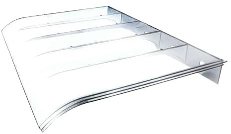 Front Door Canopy - Heavy Duty Exterior Door Awning, UV Rain Snow Protection | Long Lasting Window Canopy for Sun Shade Outdoor Entry Door Awning Patio Porch Balcony Weather Resistant Cover