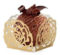 50Stück Schokoladentablett Liner Trüffel-Schokoladen – Goldene Auskleidung für Cupcakes,Schokoladen,Bonbons,Cake Pops und Backwaren