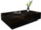 Chebinsiti Coffee Table for Living Room, High Gloss Coffee Table with 4 Drawers Sofa Side Table Wooden Centre Table Rectangle Tea Table Living Room Home Furniture Black