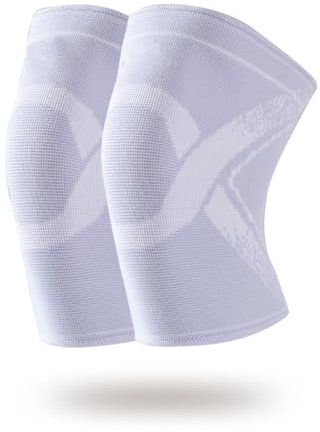 VONJUMA 1 Par Rodilleras Para Niños Rodilleras Voleibol Niña Protectores De Rodillas Elásticos Transpirables Para Niños Niñas Baloncesto Voleibol Deportes Apto Para Niños De 5 A 10 Años 25-37.5 Kg Púr