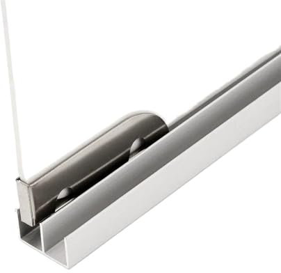 Heavy Duty Ball Bearing Drawer Slides 4/8pcs Stainless Steel Pulley 5mm Glass Sliding Door Wheel Clamp Track Roller Runner