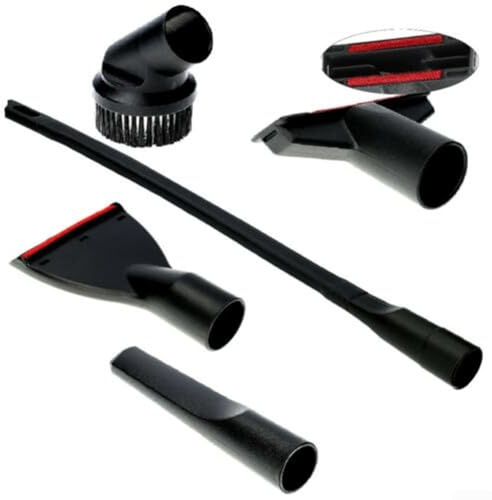 Juego de accesorios para aspiradora de 35 mm, kit de limpieza de 6 piezas con boquilla de cepillo, tubo de extensión para sofá, teclado, estantería, aire acondicionado