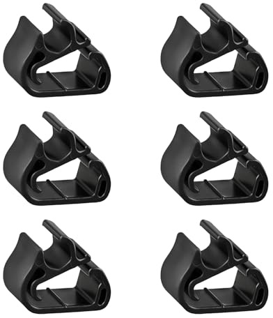 6 PCS Clips Essuie-Glace pour 3008 5008 C5 DS7 Fixation Tuyau de Bras Essuie-Glace Avant pour Remplacement Lave-Glace