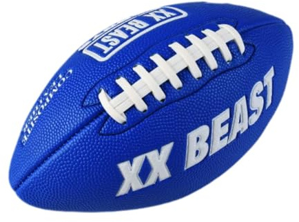 DimyFew American Football Rugby Ball Trainingsausrüstung Freizeitspiel Ballspiel mit Weicher PU Außenfläche Und Widerstandsfähigem Innenleben für Angenehmen G