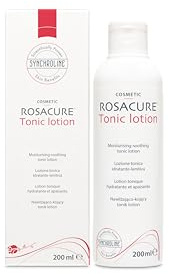 Synchroline - Rosacure Tonic Lotion Gesichtswasser 200 Ml | Feuchtigkeitsspendendes und Beruhigendes Gesichtswasser für Empfindliche Haut mit Couperose, Made In Italy