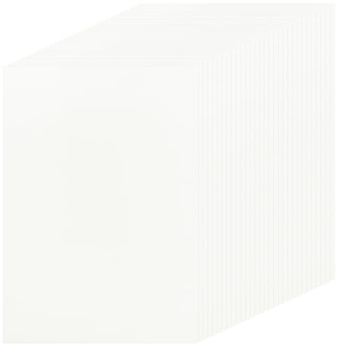 30 Sheets White Parchment CardStock 100gsm Printable Paper A4 Size | PENPRIS Vintage Paper Double-sided Heavyweight Paper for Certificate, Crafts, Business Cards, Invitations PAC04WH030