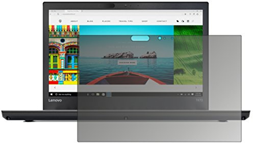 dipos I Privacy Filter compatible with Lenovo ThinkPad T470 Screen Protector Anti-Spy 4-Way Protection
