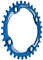 Funn Solo Narrow Wide Plato para Cadena de 9 10 11 12 Velocidades, Compatible con Bielas de Interfaz BCD de 104 mm, Plato de Cadena de Velocidad Única9-12 (32 Dientes, Azul)