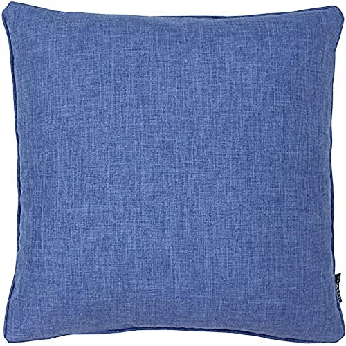 Riva Home Eclipse Cushion Cover, Polyester, Denim, 18 x 18 (45 x 45cm)