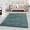 Carpetsale24 Shaggy Hochflor Teppich, 160x230 cm, Blau, weich, flauschig, modern, einfarbig, Perfekt für Wohnzimmer, für Wohnzimmer Schlafzimmer Flur