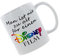 Crealuxe Kaffeetasse - Man ist nie zu alt für einen Disney Film - Spruchtasse, Bürotasse, bedruckte Keramiktasse, Tasse mit Spruch, Hochwertige Kaffeetasse (Weiß)