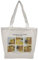 BROADREAM Jutebeutel Bedruckt Vintage, Jute Beutel, Einkaufstasche Bag, Canvas Tote Bag Aesthetic Vintage Taschen Groß Umhängetasche Stofftaschen für Damen Uni Arbeit