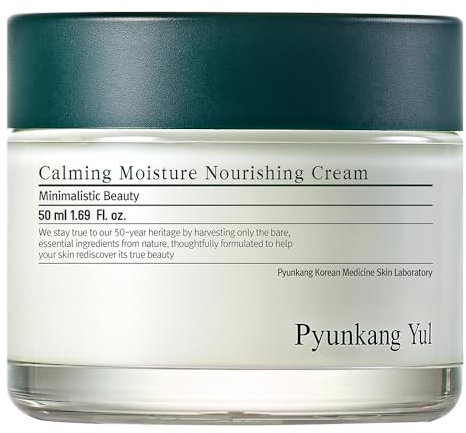 Pyunkang Yul Beruhigende, feuchtigkeitsspendende Pflegecreme für Glanz und Elastizität mit Kollagen, Niacinamid; Starke Feuchtigkeitscreme für das Gesicht mit Ceramiden, Hyaluronsäure; Hautberuhigend