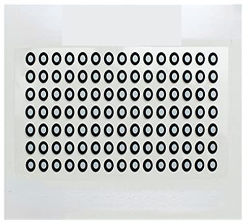 ZHELLY 3D-Scanner-Markierungspositionierung Handgehaltener 3D-Scanner Magnetischer 3D-Markierungspunkt Klebepunkt-Reflektor-Markierungspunkt (Color : A, Size : 3mm x 6mm Viscosity)