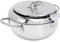 Friteuse Japonaise Marmite à Friteuse Japonaise Tempura de 28 Cm en Acier Inoxydable 201 Amovible avec Thermomètre pour Frites , Pots