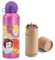 OM SUPPLIES Princess Characters Aluminium Sports Bottle 530ml - Holiday, Back to School Water Drinking Kids Lunch Children Includes Half Size 12pcs (Princess)