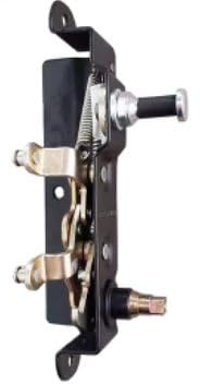 FEILIDAPARTS Pestillo de control de cerradura de puerta trasera izquierda, diseñado para Ford Transit 1986-2000