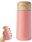 150ML Small Thermal Flask for Milk Coffee Tea,Mini Flasks for Hot Cold Drinks,Small Water Bottle of 304 Stainless Steel,Portable Vacuum Flask for Work (Pink)