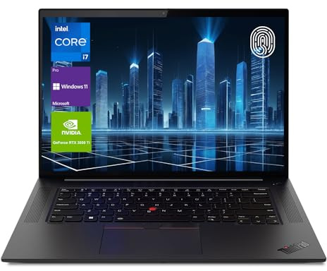 Lenovo ThinkPad X1 Extreme Business Laptop, 16 FHD+ Display, Intel Core i7-12700H, NVIDIA GeForce RTX 3050 Ti, 64GB DDR5 RAM, 2TB SSD, FP Reader, IR CAM, Wi-Fi 6, Windows 11 Pro, 1 Yr Warranty