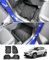 GAFAT Kompatibel mit Toyota Yaris Cross Hybrid 2021-2024 2025 Fussmatten, TPE Allwetter Fußmatten für Yaris Cross Hybrid Bj. 2021-, Gummimatten Original 3D-Scan Hoher Rand 6-10 cm