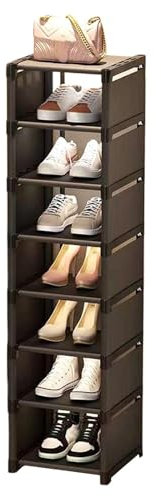 Scarpiera pieghevole, salvaspazio, contenitore multistrato per scarpe domestiche, ideale per casa, dormitorio e appartamento, massimizza il tuo spazio con stile