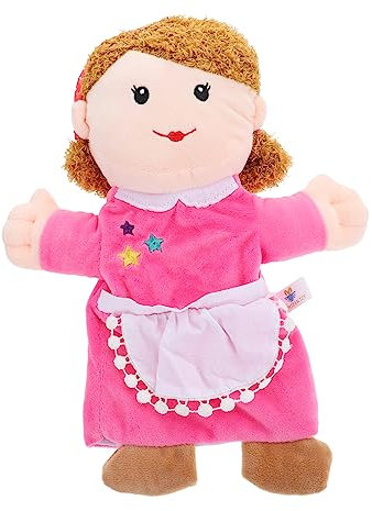 JOINPAYA Familien Handpuppe Für Interaktives Spielen Version Mama Handpuppe Für Geschichtenerzählen Und Kreative Aktivitäten Der Vorschule