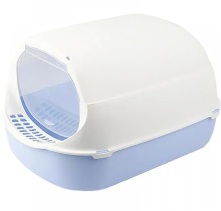 per gatti multipli, controllo degli odori Sabbiera chiusa, completamente chiusa, antiribaltamento, vasca pulita, antiodore, coperchio anteriore sollevabile, accessori for animali domestici, lettiera f