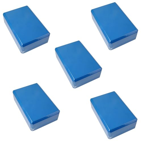 Uhidka Yoga Blocks Cube Bricks Reinforcement Mat Sports Yoga Supplies Home Gym Equipment Fitness Dark Blue