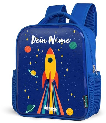 NoBoringSuitcases© Rucksack Kinder 8L Wanderrucksack leichter Kinderrucksack Blau Tagesrucksack Kindergarten Backpack Büchertasche Kindergartenrucksack Jungen Rucksäcke Farbenfroh Klein Bunt