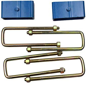 JINGLINGKJ 51 mm Abstandshalter für die Hinterradaufhängung Hebe-Sets für Navara D40 für NP300 für Frontier für Navara Brute für Equator für ALT 2005–2014 Raise-Adapter Federbeinfeder 2 Stück (hinten)