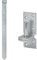 HAUS & DACH Ladenband Set, blau verzinkt inkl. Kloben, Ladenbandlänge: 1000 mm, Durchmesser Kloben: 16 mm Eng