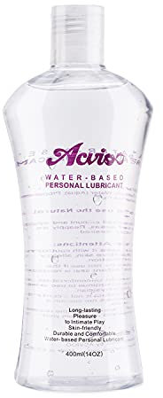 Acvioo Gel Lubrifiant Intime à Base d'Eau Comestibles Lube (400ml)