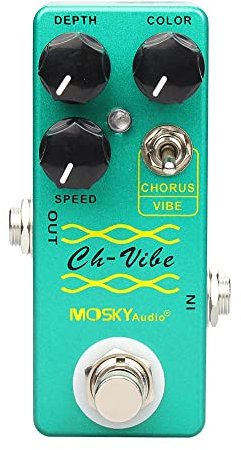 Mosky CH-VIBE - Chorus/Vibrato-Pedal im Vintage-Stil
