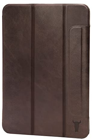 TORRO Smart Hülle kompatibel mit iPad 11. / 10. Generation – iPad 10 Gen 2025/2022 Smart Folio Leder magnetische Case Hülle mit Auto Wake/Sleep und Stand-Funktion (Dunkelbraun)