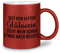 glitzertassen.de® | Seit dem elften Glühwein | Tasse mit Glitzer | Weihnachten | Glühweintasse | Geschenkidee