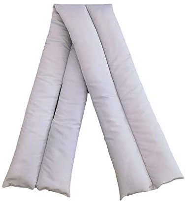 Bysonglezai Schal Damen Mütze Herren Schals Flauschiger Schal Winter Warmer Ring Solide Kragenschals Luxe Voor Dames OneSize Grau