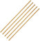 Wooden Broom Handle Stick Wooden Pole for Floor Mop Handle Brush Broom 4ft (48 inches) Long x 1/8 (28/29mm) Diameter Long Wooden Sticks for Rake, Hoe or Broom (1/8 (28/29mm), PACK OF 5)