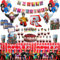 Robllox Geburtstag Deko，Robllox Partygeschirr Set,Robllox Luftballon,Deko Robllox Kindergeburtstag,Game Party Tableware，Tortendeko，Robllox Party Dekoration