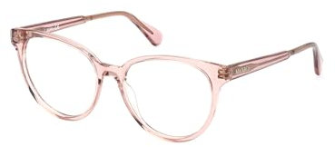 MAX&Co. Brillengestell (Model MO5092) für Damen, Rund, gefertigt aus Kunststoff (inklusive Brillenetui)