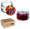 KADAX 100st Einmachgläser 250 ml, Marmeladengläser mit Twist-Off Deckel fi82, Dessertgläser, Luftdicht & Spülmaschinenfest, Dickwandiges Glas, Auswahl an Schraubverschlüssen (Obst)
