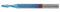 Nano Blue Coated Ball Nose End Mill CNC Router Bit Spiral Upcut 2 Flute End Mill Set Spiral Ball End Cutter Ball End Mill 3.175 X 1.5 X 5mm
