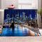 New York Kuscheldecke Flauschig Decke 130x150cm 3D New York Fleecedecke Weich Sofadecke Warm Bettdecke Decken Wohndecke Tagesdecke Sofaüberwurf Schlafdecke Couchdecke Bettüberwurf C43