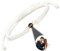 GGKAFACOI Projektion Armband Mit Foto, Personalisiertes Projektions-Bild Im Stein für Paare, Freund & Freundin (Weiße Armbänder + Gold)