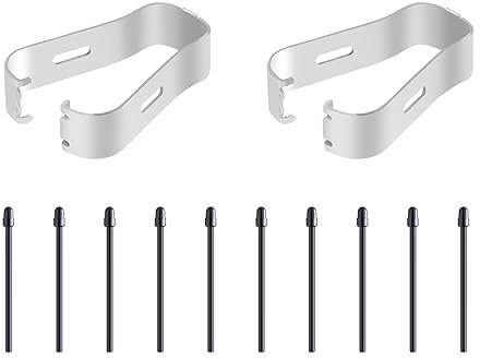 Yheonver Lot de 10 pointes de marqueur/pointes de rechange pour stylo Remarkable 2 Stylus Pen (noir)