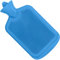 SteadMax Hot Water Bottle, 2L (68oz) Natural Rubber -BPA Free- Durable Large Hot Water Bag for Hot Compress and Heat Therapy, Pain Relief Heating Pad, Blue (1 Pack)