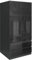 High Gloss Bedroom Wardrobes 2 Door 2 Drawer Wardrobe with Shelf Hanging Rail Cloth Storage Wooden Wardrobe with Drawer Large Cupboard Bedroom Furniture, Black